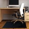 Floortex Advantagemat Black Vinyl Rectangular Chair Mat for Hard Floor - 29.5" x 47" FC123047HEBV - alternate 1