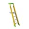 Louisville 7 ft 0.25 ft Fiberglass Platform Stepladder, 375 lb Capacity FCP1404HD - alternate 3