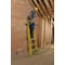 Louisville 7 ft 0.25 ft Fiberglass Platform Stepladder, 375 lb Capacity FCP1404HD - alternate 2