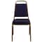 Flash Furniture Hercules Banquet Chair, 17-1/2 in W 20-1/4" L 36" H, Fixed, Fabric Seat FD-BHF-1-ALLGOLD-0849-NVY-GG - alternate 6