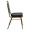 Flash Furniture Hercules Banquet Chair, Black Back, 17-1/2 in W 20-1/4" L 36" H, Vinyl Seat FD-BHF-1-ALLGOLD-BK-GG - alternate 10