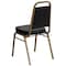 Flash Furniture Hercules Banquet Chair, Black Back, 17-1/2 in W 20-1/4" L 36" H, Vinyl Seat FD-BHF-1-ALLGOLD-BK-GG - alternate 4