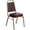 Flash Furniture Hercules Banquet Chair, Brown Back, 17-1/2 in W 20-1/4" L 36" H, Vinyl Seat FD-BHF-1-ALLGOLD-BN-GG - alternate 6