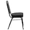 Flash Furniture Hercules Banquet Chair, Black Back, 17-1/2 in W 20-1/4" L 36" H, Vinyl Seat FD-BHF-1-GG - alternate 3