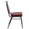 Flash Furniture Hercules Banquet Chair, 17-1/2 in W 20-1/4" L 36" H, Vinyl Seat FD-BHF-1-SILVERVEIN-BY-GG - alternate 3