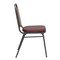 Flash Furniture Stacking Chair, Burgundy Seat, Red Back, 17 1/2 in W 20 1/4 in L 34 in H, Fixed Arms, Vinyl Seat FD-BHF-2-BY-VYL-GG - alternate 10