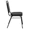 Flash Furniture Hercules Banquet Chair, Black Back, 17-1/2 in W 20-1/4" L 34" H, Vinyl Seat FD-BHF-2-GG - alternate 4