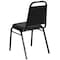Flash Furniture Hercules Banquet Chair, Black Back, 17-1/2 in W 20-1/4" L 34" H, Vinyl Seat FD-BHF-2-GG - alternate 3