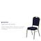 Flash Furniture Hercules Banquet Chair, Blue Back, 17-1/4 in W 20-1/4" L 38" H, Fabric Seat FD-C01-ALLGOLD-2056-GG - alternate 2