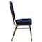 Flash Furniture Hercules Banquet Chair, Blue Back, 17-1/4 in W 20-1/4" L 38" H, Fabric Seat FD-C01-ALLGOLD-2056-GG - alternate 7