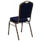 Flash Furniture Hercules Banquet Chair, Blue Back, 17-1/4 in W 20-1/4" L 38" H, Fabric Seat FD-C01-ALLGOLD-2056-GG - alternate 4