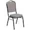 Flash Furniture Hercules Banquet Chair, Gray Back, 17-1/4 in W 20-1/4" L 38" H, Fabric Seat FD-C01-B-5-GG - alternate 2
