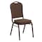 Flash Furniture Hercules Banquet Chair, Brown Back, 17-1/4 in W 20-1/4" L 38" H, Fabric Seat FD-C01-COPPER-008-T-02-GG - alternate 3