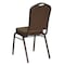 Flash Furniture Hercules Banquet Chair, Brown Back, 17-1/4 in W 20-1/4" L 38" H, Fabric Seat FD-C01-COPPER-008-T-02-GG - alternate 7