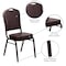 Flash Furniture Hercules Banquet Chair, Brown Back, 17-1/4 in W 20-1/4" L 38" H, Vinyl Seat FD-C01-COPPER-BRN-VY-GG - alternate 6
