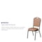 Flash Furniture Hercules Banquet Chair, 17-1/4 in W 20-1/4" L 38" H, Fabric Seat FD-C01-GOLDVEIN-GO-GG - alternate 9