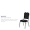 Flash Furniture Hercules Banquet Chair, Black Back, 17-1/4 in W 20-1/4" L 38" H, Fixed, Fabric Seat FD-C01-GOLDVEIN-S0806-GG - alternate 8
