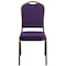Flash Furniture Hercules Banquet Chair, 17-1/4 in W 20-1/4" L 38" H, Fabric Seat FD-C01-PUR-GV-GG - alternate 10