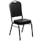 Flash Furniture Hercules Banquet Chair, Black Back, 17-1/4 in W 20-1/4" L 38" H, Vinyl Seat FD-C01-SILVERVEIN-BK-VY-GG - alternate 8