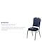 Flash Furniture Hercules Banquet Chair, 17-1/4 in W 20-1/4" L 38" H, Vinyl Seat FD-C01-SILVERVEIN-NY-VY-GG - alternate 6
