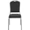 Flash Furniture Hercules Banquet Chair, Black Back, 17-1/4 in W 20-1/4" L 38" H, Fixed, Fabric Seat FD-C01-SILVERVEIN-S076-GG - alternate 10