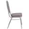 Flash Furniture Hercules Banquet Chair, Gray Back, 17-1/4 in W 20-1/4" L 38" H, Fabric Seat FD-C01-S-6-GG - alternate 2