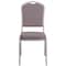 Flash Furniture Hercules Banquet Chair, Gray Back, 17-1/4 in W 20-1/4" L 38" H, Fabric Seat FD-C01-S-6-GG - alternate 4