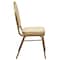 Flash Furniture Hercules Banquet Chair, 17-1/4 in W 20-1/4" L 37-1/2" H, Fixed, Fabric Seat FD-C03-ALLGOLD-H20124E-GG - alternate 10