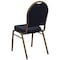 Flash Furniture Hercules Banquet Chair, 17-1/4 in W 20-1/4" L 37-1/2" H, Fixed, Fabric Seat FD-C03-ALLGOLD-H203774-GG - alternate 2