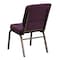 Flash Furniture Hercules Church Chair, 19-1/4 in W 25" L 33-1/4" H, Fabric Seat FD-CH02185-GV-005-GG - alternate 5