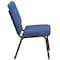 Flash Furniture Hercules Church Chair, Blue Back, 19-1/4 in W 25" L 33-1/4" H, Fabric Seat FD-CH02185-GV-BLUE-GG - alternate 9