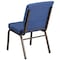 Flash Furniture Hercules Church Chair, Blue Back, 19-1/4 in W 25" L 33-1/4" H, Fabric Seat FD-CH02185-GV-BLUE-GG - alternate 7