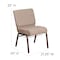 Flash Furniture Hercules Church Chair, 21-1/4 in W 25" L 33" H, Fabric Seat FD-CH0221-4-CV-BGE1-BAS-GG - alternate 7