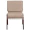 Flash Furniture Hercules Church Chair, 21-1/4 in W 25" L 33" H, Fabric Seat FD-CH0221-4-CV-BGE1-BAS-GG - alternate 9