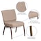 Flash Furniture Hercules Church Chair, 21-1/4 in W 25" L 33" H, Fabric Seat FD-CH0221-4-CV-BGE1-BAS-GG - alternate 6