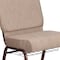 Flash Furniture Hercules Church Chair, 21-1/4 in W 25" L 33" H, Fabric Seat FD-CH0221-4-CV-BGE1-BAS-GG - alternate 10