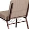 Flash Furniture Hercules Church Chair, 21-1/4 in W 25" L 33" H, Fabric Seat FD-CH0221-4-CV-BGE1-BAS-GG - alternate 4