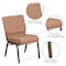 Flash Furniture Hercules Church Chair, 21-1/4 in W 25" L 33" H, Fabric Seat FD-CH0221-4-CV-BN-BAS-GG - alternate 7