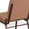 Flash Furniture Hercules Church Chair, 21-1/4 in W 25" L 33" H, Fabric Seat FD-CH0221-4-CV-BN-BAS-GG - alternate 10