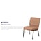 Flash Furniture Hercules Church Chair, 21-1/4 in W 25" L 33" H, Fabric Seat FD-CH0221-4-CV-BN-GG - alternate 2