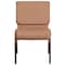 Flash Furniture Hercules Church Chair, 21-1/4 in W 25" L 33" H, Fabric Seat FD-CH0221-4-CV-BN-GG - alternate 10