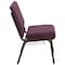 Flash Furniture Hercules Church Chair, 21-1/4 in W 25" L 33" H, Fabric Seat FD-CH0221-4-GV-005-BAS-GG - alternate 3