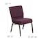 Flash Furniture Hercules Church Chair, 21-1/4 in W 25" L 33" H, Fabric Seat FD-CH0221-4-GV-005-GG - alternate 8