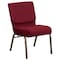 Flash Furniture Hercules Church Chair, 21-1/4 in W 25" L 33" H, Fabric Seat FD-CH0221-4-GV-3169-GG - alternate 4