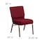 Flash Furniture Hercules Church Chair, 21-1/4 in W 25" L 33" H, Fabric Seat FD-CH0221-4-GV-3169-GG - alternate 6
