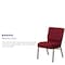 Flash Furniture Hercules Church Chair, 21-1/4 in W 25" L 33" H, Fabric Seat FD-CH0221-4-GV-3169-GG - alternate 2
