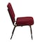Flash Furniture Hercules Church Chair, 21-1/4 in W 25" L 33" H, Fabric Seat FD-CH0221-4-GV-3169-GG - alternate 9