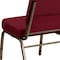 Flash Furniture Hercules Church Chair, 21-1/4 in W 25" L 33" H, Fabric Seat FD-CH0221-4-GV-3169-GG - alternate 3