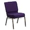 Flash Furniture Hercules Church Chair, 21-1/4 in W 25" L 33" H, Fabric Seat FD-CH0221-4-GV-ROY-BAS-GG - alternate 5