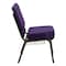 Flash Furniture Hercules Church Chair, 21-1/4 in W 25" L 33" H, Fabric Seat FD-CH0221-4-GV-ROY-BAS-GG - alternate 10